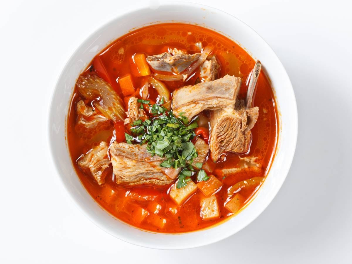 Propozycja podania Dal Shorba 1