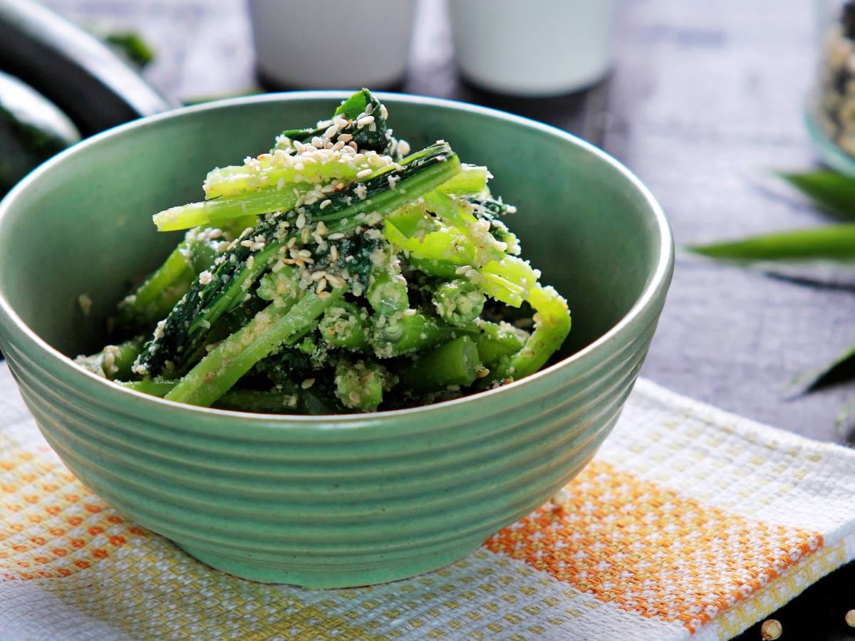 Propozycja podania Horenso no Goma-ae 1