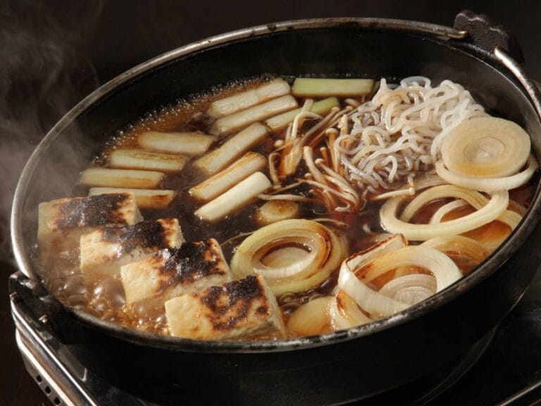 Propozycja podania Sukiyaki 3