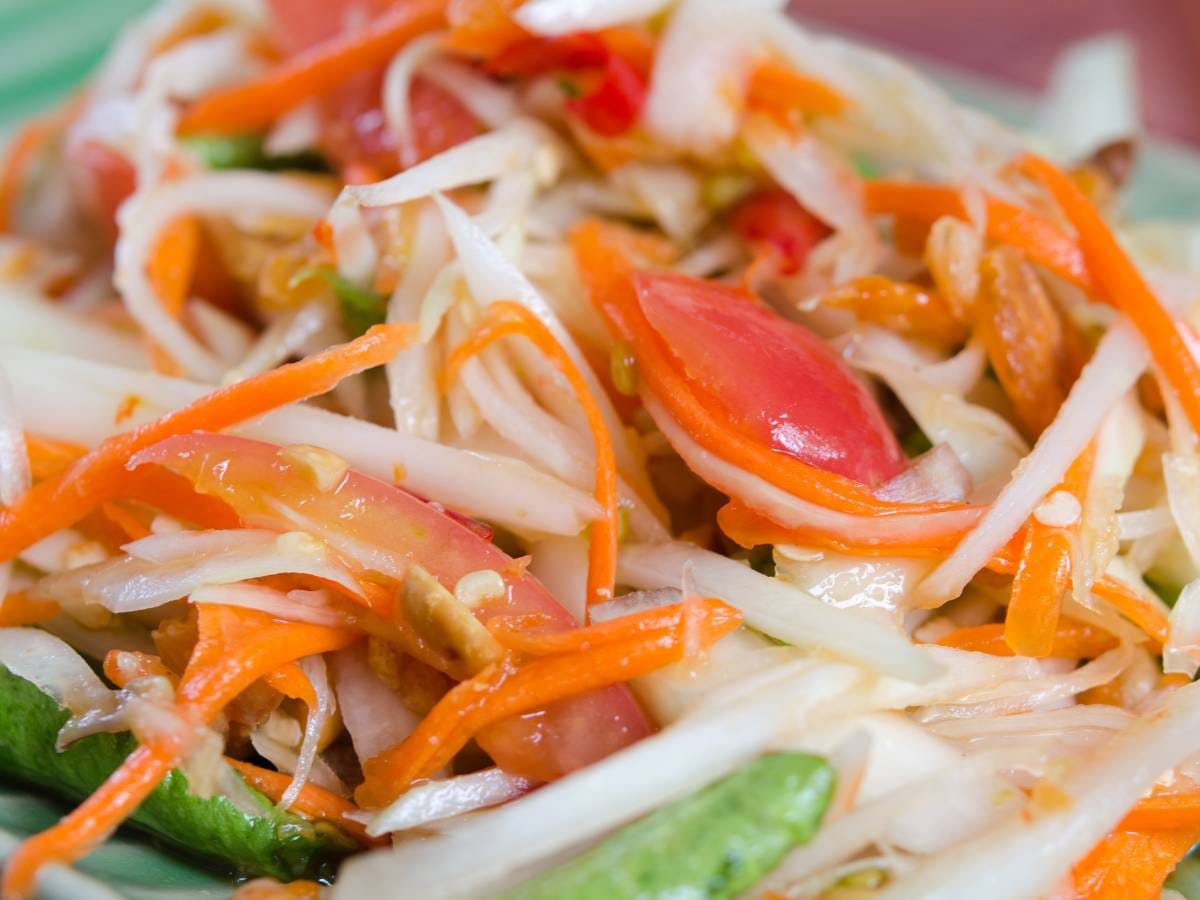 Propozycj podania Gỏi Đu Đủ 1