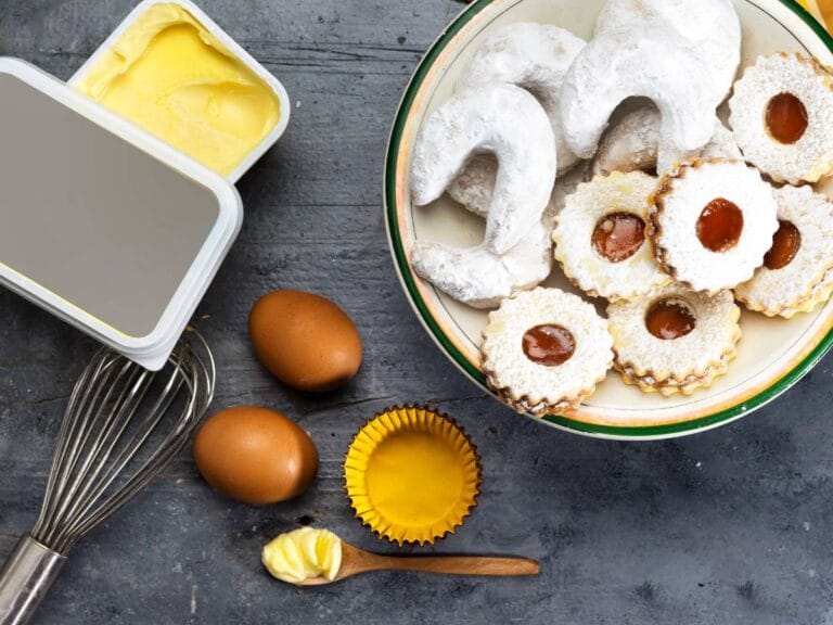 Propozycja podania ciasteczek Kaab el Ghazal