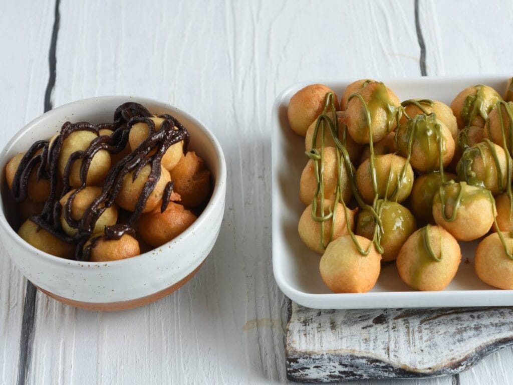 Jak zrobić Lokhemat (لقيمات), czyli omańskie pączki w syropie? 3 Ciekawa propozycja podania Lokhemat