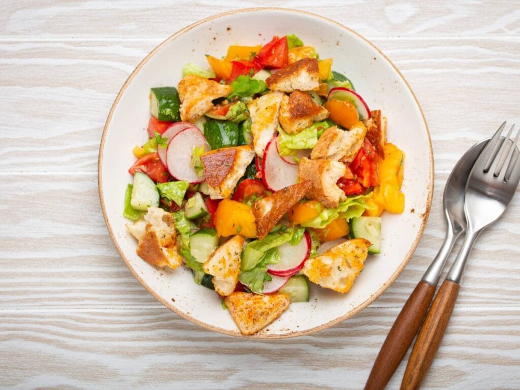 Propozycja podania Fattoush