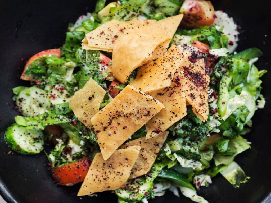 Propozycja podania Lebanese Salata