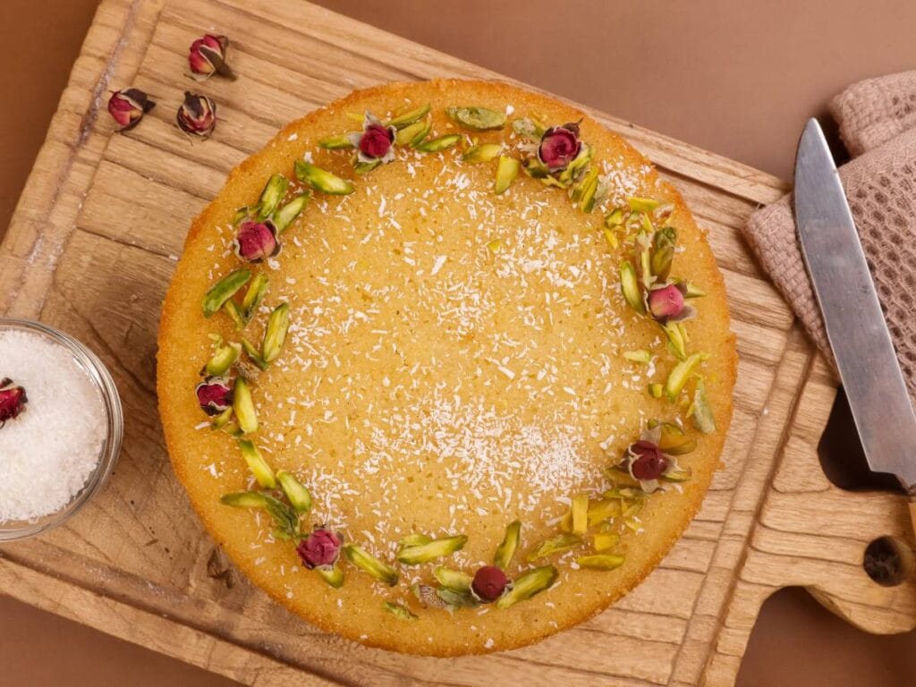 Propozycja podania Basbousa