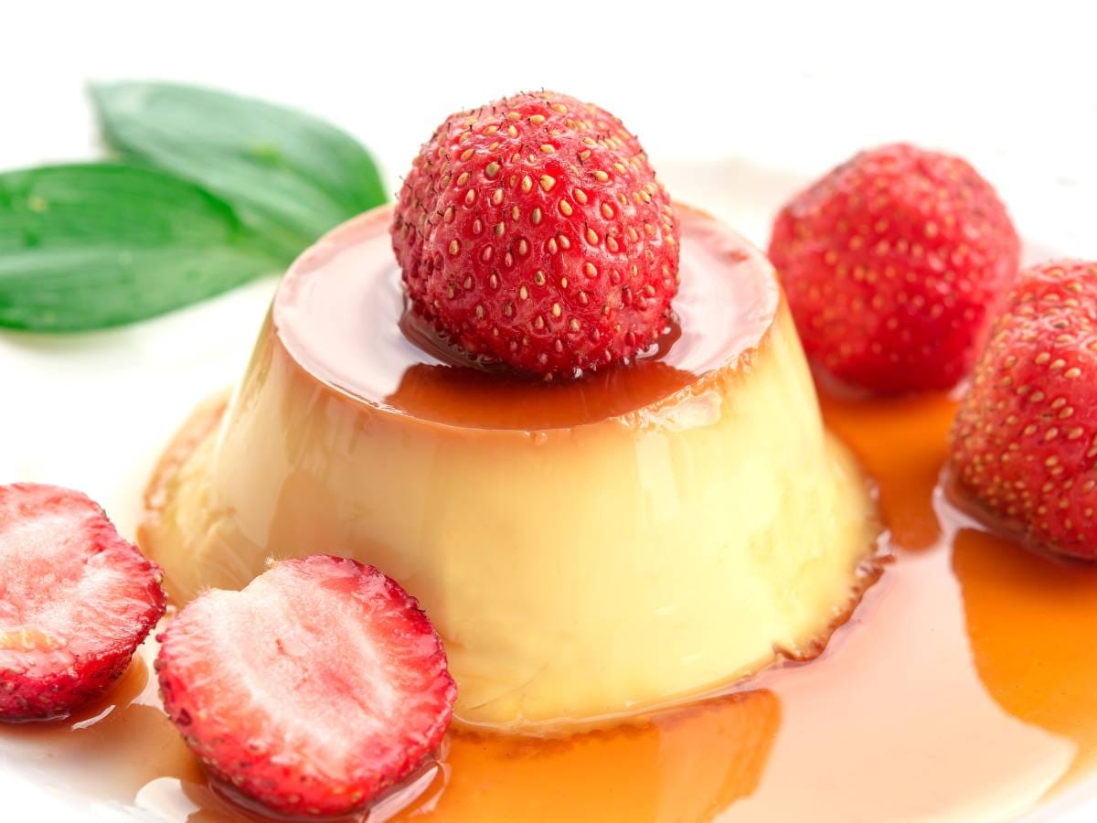 Interesująca propozycja podania Leche Flan